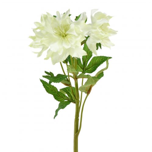 Rose de Noël artificielle Rose des neiges Fleurs décoratives en soie 36 cm