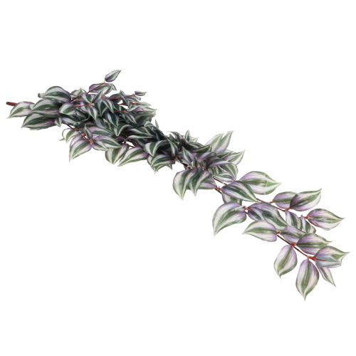 Article Plante artificielle suspendue à herbes zébrées Tradescantia 90 cm