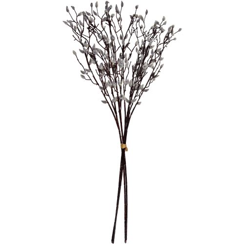 Floristik24 Chatons artificiels de saule décoration 73cm 4 pièces