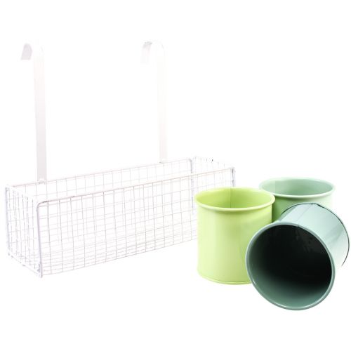 Article Pot de fleur à suspendre décoration balcon décoration cuisine L26cm