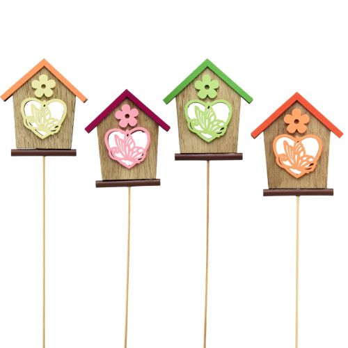 Article Bouchon de fleur maison de printemps fleur papillon 8,5 cm 12 pcs