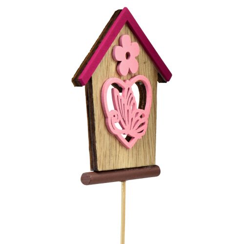 Article Bouchon de fleur maison de printemps fleur papillon 8,5 cm 12 pcs