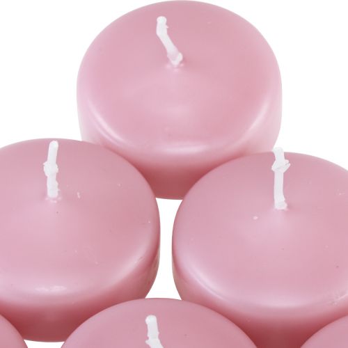 Article Bougies flottantes bougies flottantes rose Ø4,5cm H3cm 8pcs