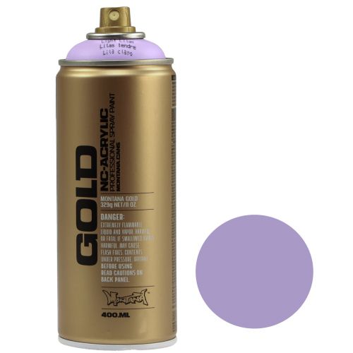 Article Spray Peinture Spray Montana Gold Violet Clair Mat 400ml