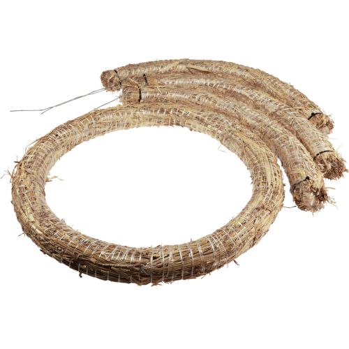 Article Couronne décorative couronne de paille couronne de paille couronne naturelle 50×55cm