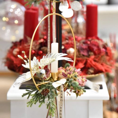 Floristik24 Colibri, décorations d&#39;arbre de Noël, oiseau décoratif, décorations de Noël L20cm W20cm