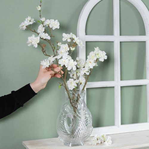 Article Vase en verre en forme de poisson décoratif pour une décoration harmonieuse, 24,5 cm