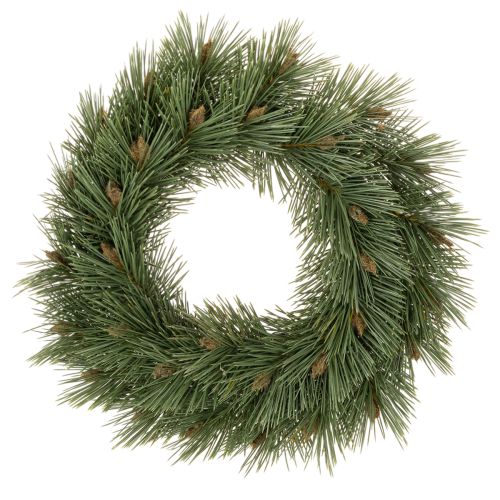 Couronne artificielle de branches de pin avec petites pommes de pin, 40 cm acheter | Floristik24.be