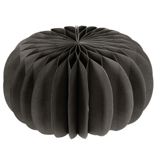 Anneau décoratif en papier nid d'abeille en forme de citrouille, 24 cm, lot de 4 | Floristik24.be
