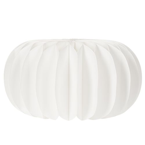 Anneaux en papier alvéolé en forme de citrouille, ronds, de grande taille (24 cm), pour fleurs séchées et décorations d'automne (lot de 4). | Floristik24.be
