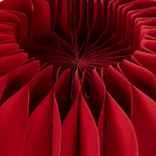 Décoration de table moderne ronde en papier alvéolé, citrouille, 24 cm, lot de 4 | Floristik24.be