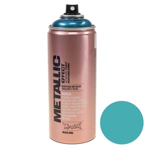 Article Spray de peinture effet spray peinture métallisée bleu Caraïbes 400ml