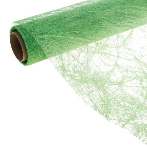 Floristik24 Déco polaire Sizoweb chemin de table vert citron 30cm 5m