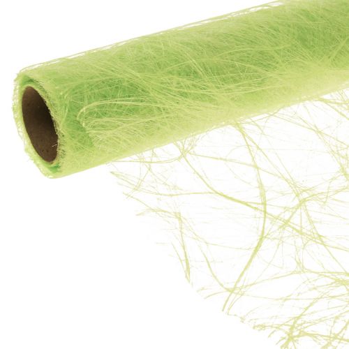 Floristik24 Déco polaire Sizoweb chemin de table vert herbe 30cm 5m