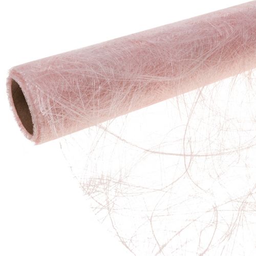 Article Déco polaire Sizoweb chemin de table rose 30cm 5m