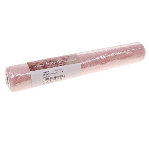 Article Déco polaire Sizoweb chemin de table rose 30cm 5m
