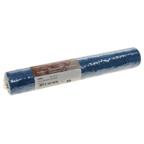 Floristik24 Déco polaire Sizoweb chemin de table bleu 30cm 5m