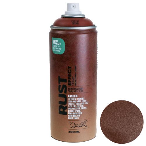 Spray Anti-Rouille Spray Effet Rouille Intérieur et Extérieur Brun 400ml