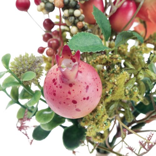 Floristik24 Bouquet de fleurs artificielles physalis globe chardon décoration grenade 21cm