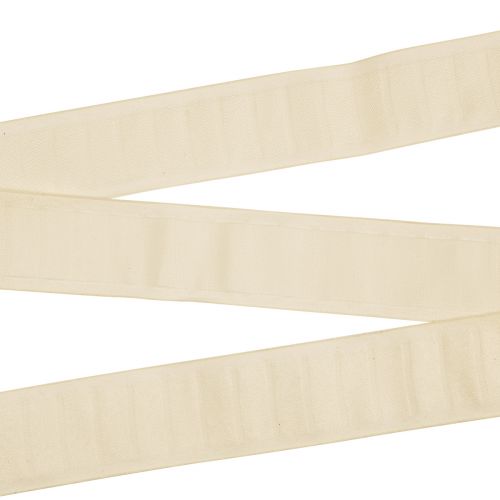 Floristik24 Ruban décoratif boucles de ruban crème 40mm 6m