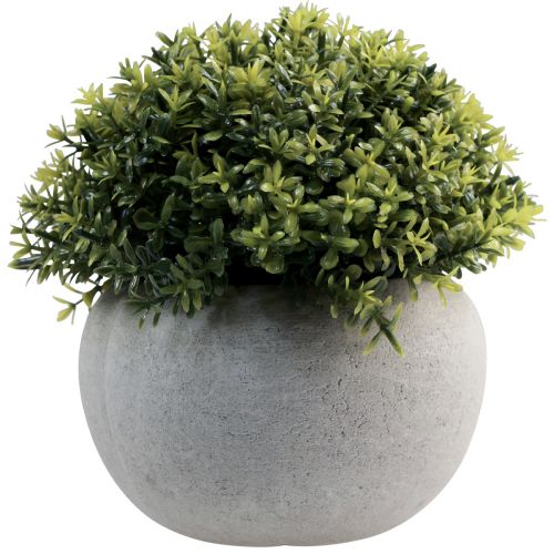 Article Plantes artificielles Buis artificiel 12,5cmר12cm 4pcs
