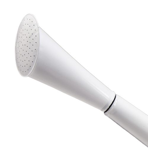 Floristik24 Arrosoir décoratif en métal décoratif blanc 67cm 1 pièce