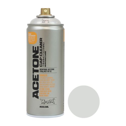 Floristik24 Spray nettoyant acétone + diluant Montana Cap Cleaner 400ml