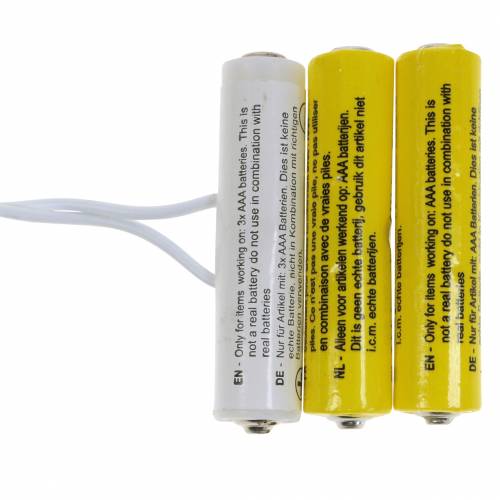 Article Adaptateur batterie blanc 3m 4.5V 3 x AAA