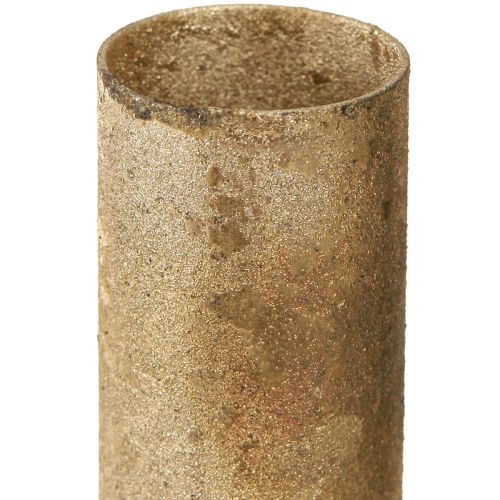 Article Bougeoirs de l&#39;Avent pour bougies bâtons métal doré Ø23mm 4pcs