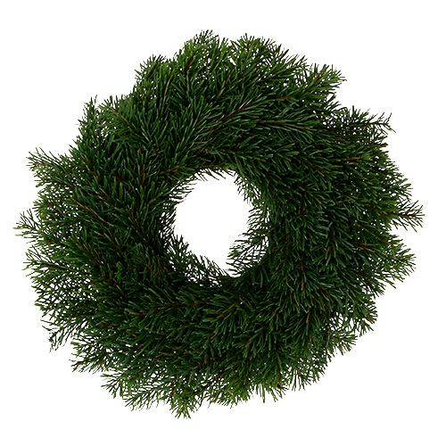 Floristik24 Couronne de l&#39;Avent avec sapin Ø40cm H9cm