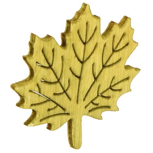 Article Feuilles d&#39;érable pour disperser les couleurs d&#39;automne assorties 4cm 72 pcs