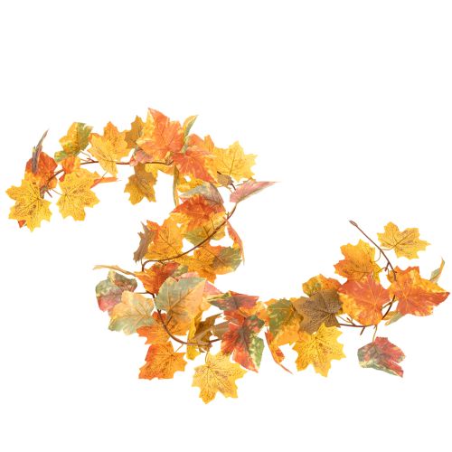 Guirlande d'érable artificiel, décoration d'automne, 165 cm | Floristik24.be