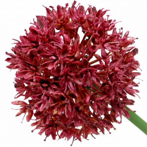 Article Allium déco artificiel Mauve Ø7cm H58cm 4pcs