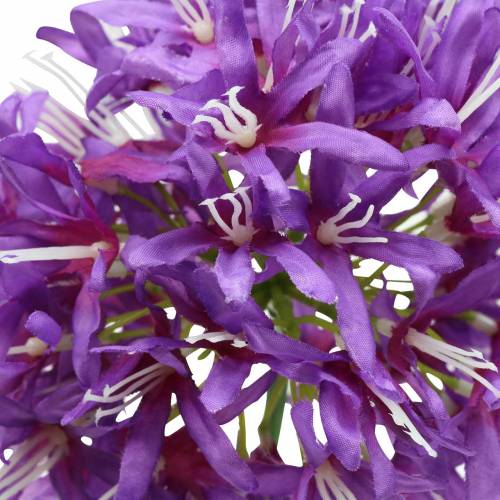 Floristik24 Allium ornemental artificiel violet Ø12cm H62cm