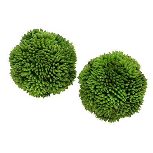 Floristik24 Boule d’allium 5 cm vert foncé 4 p.