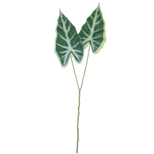 Article Alocasia Éléphant Oreille Flèche Feuille Plantes Artificielles Vert 55cm
