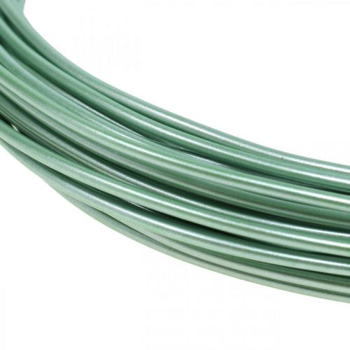 Floristik24 Fil Aluminium Ø2mm Vert Mat 100g 12m