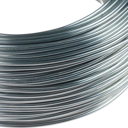 Article Fil d'aluminium fil d'aluminium 2mm fil de bijoux argent 118m 1kg