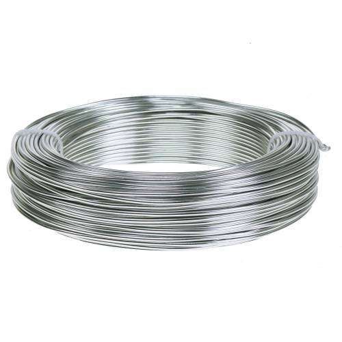 Fil aluminium 2mm argent 60m 500g