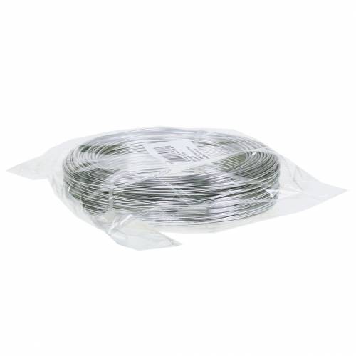 Article Fil d&#39;aluminium 2mm argent 60m 500g