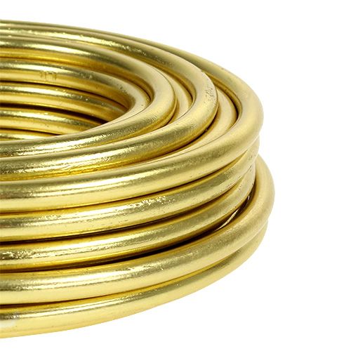 Article Fil d'aluminium 5mm 500g doré