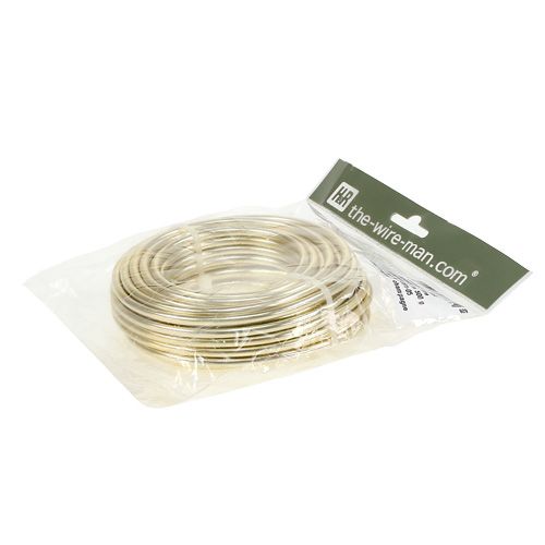 Article Fil aluminium Ø5mm champagne 500g