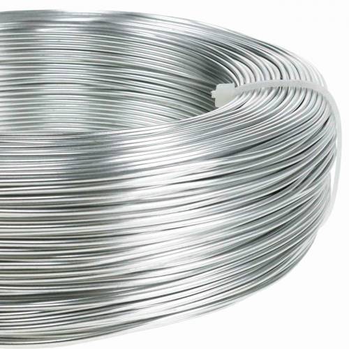 Article Fil d&#39;aluminium Ø1,0mm argent 250g 120m