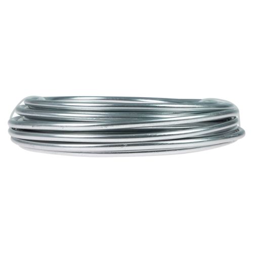 Article Fil d&#39;aluminium fil d&#39;aluminium 5mm fil de bijoux argent 500g
