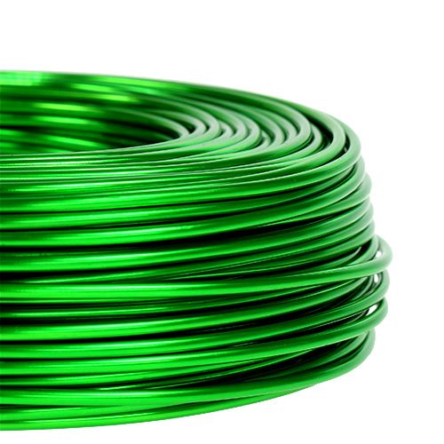 Article Fil aluminium Ø2mm 500g 60m vert pomme