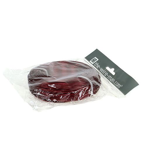Article Fil aluminium Ø2mm 500g 60m Bordeaux
