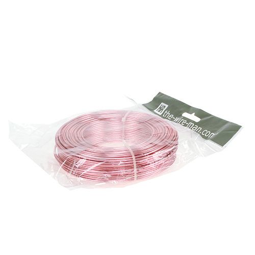 Article Fil Aluminium Ø2mm 500g 60m Rose