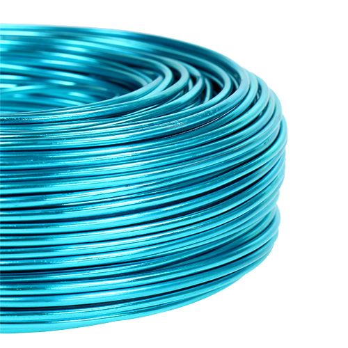 Article Fil aluminium Ø2mm 500g 60m turquoise