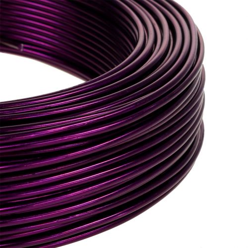 Article Fil aluminium Ø2mm violet foncé 60m 500g