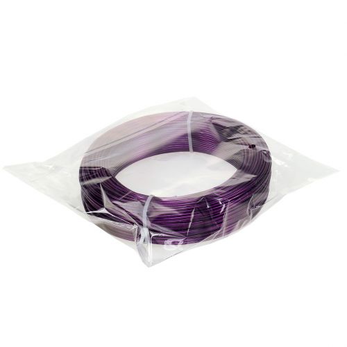 Article Fil aluminium Ø2mm violet foncé 60m 500g